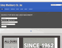 Tablet Screenshot of faheyinc.com